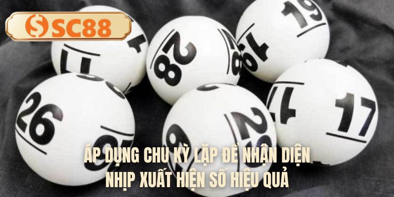 Áp dụng chu kỳ lặp để nhận diện nhịp xuất hiện số hiệu quả